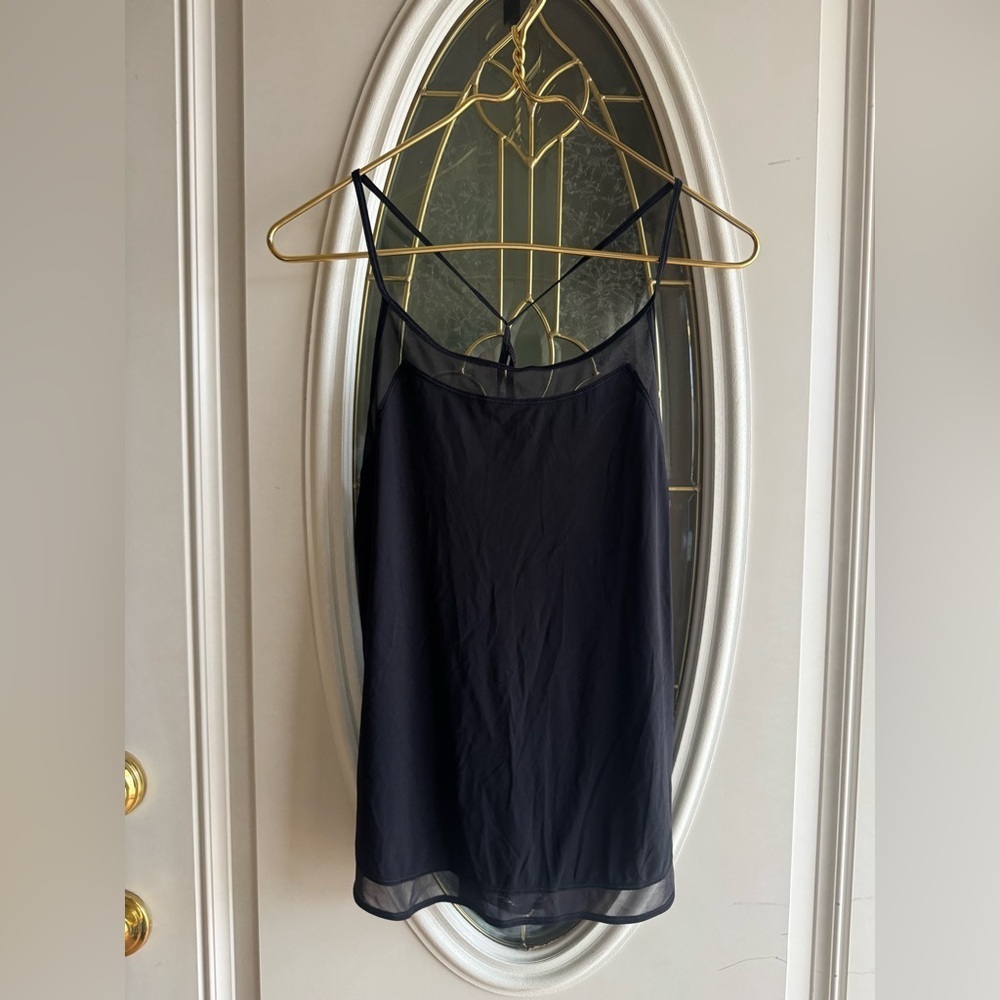 Lululemon Mix And Mesh Tank Black 6 - Picture 4 of 8